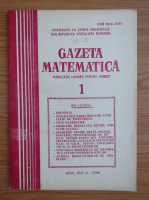 Gazeta Matematica, anul XCIV, nr. 1, 1989