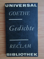 Anticariat: Johann Wolfgang Goethe - Gedichte