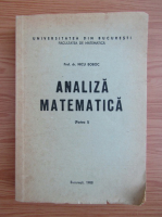 Nicu Boboc - Analiza matematica (partea 1)