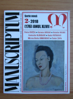 Revista Manuscriptum, anul XLVII, nr. 2 (176), 2018