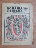 Revista Romania literara, anul I, nr. 2, aprilie 1939