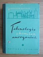 Anticariat: Tehnologie chimica anorganica (volumul 1)