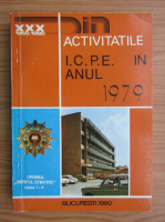 Activitatile ICPE in anul 1979