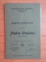 Harta turistica a masivului Piatra Craiului