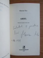 Marian Ilea - Ariel (cu autograful autorului)