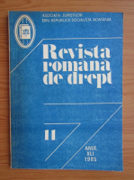Revista romana de drept, anul XLI, nr. 11, 1985