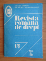 Revista romana de drept, anul XLI, nr. 12, 1985