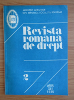 Revista romana de drept, anul XLII, nr. 2, 1986