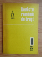 Revista romana de drept, anul XXXVI, nr. 11, 1980