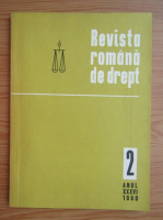 Revista romana de drept, anul XXXVI, nr. 2, 1980