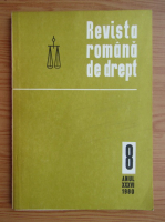 Revista romana de drept, anul XXXVI, nr. 8, 1980