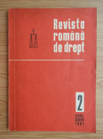 Revista romana de drept, anul XXXVII, nr. 2, 1981