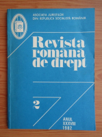 Revista romana de drept, anul XXXVIII, nr. 2, 1982