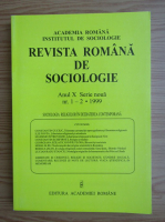 Revista Romana de Sociologie, anul X, nr. 1-2, 1999