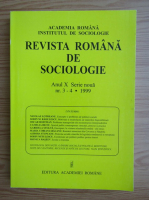 Revista Romana de Sociologie, anul X, nr. 3-4, 1999