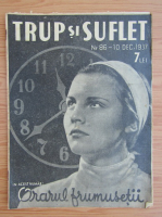 Revista Trup si suflet, nr. 86, decembrie 1937