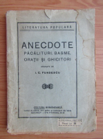 I. G. Fundescu - Anecdote (1896)