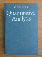 V. N. Alexeyev - Quantitative analysis