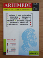 Arhimede, nr. 5-6, mai 2001