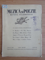 Muzica si Poezie, anul I, nr. 9-10, 1936