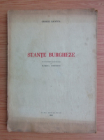 George Bacovia - Stante burgheze (1946)
