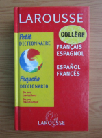 Petit dictionnaire francais-espagnol, espagnol-francais