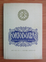 Revista Ortodoxia, anul XXVI, nr. 1, ianuarie-martie 1974