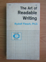 Rudolf Flesch - The art of readable writing