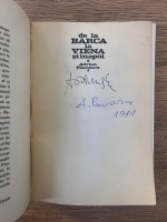 Adrian Paunescu - De la Barca la Viena si inapoi (cu autograful autorului)