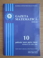 Gazeta Matematica, Seria B, anul CXVII, nr. 10, 2012