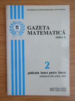 Gazeta Matematica, Seria B, anul CXVIII, nr. 2, 2013