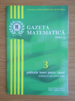 Gazeta Matematica, Seria B, anul CXVIII, nr. 3, 2013