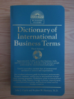 John J. Capela - Dictionary of international business terms