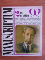 Revista Manuscriptum, anul VI, nr. 2 (19), 1975