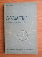 Cezar Cosnita - Geometrie. Manual pentru clasa a VIII-a (1958)