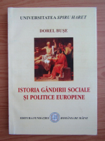 Dorel Buse - Istoria gandirii sociale si politice europene