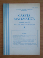 Gazeta Matematica, anul IC, nr. 8, 1994