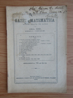Gazeta matematica, anul XXXI, nr. 2, noiembrie 1925