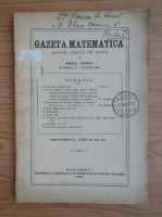 Gazeta matematica, anul XXXII, nr. 7, martie 1927