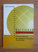 Anticariat: Ioan Lucian Popa - Dictionar englez-roman de termeni folositi in afaceri