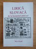 Lirica slovaca de la inceputuri pana azi