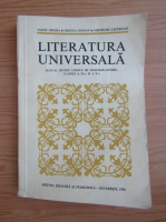 Ovidiu Drimba - Literatura universala. Manual pentru clasele a IX-a si a X-a (1981)
