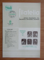 Revista Filatelia, anul XIX, nr. 12 (176), decembrie 1970