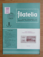 Revista Filatelia, anul XXI, nr. 11 (199), noiembrie 1972
