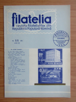 Revista Filatelia, nr. 11 (83), anul XIII, noiembrie 1964