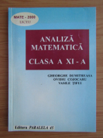 Gheorghe Calciu Dumitreasa - Analiza matematica, clasa a XI-a (volumul 1)