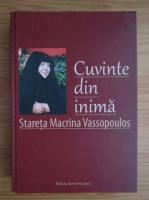 Macrina Vassopoulos - Cuvinte din inima