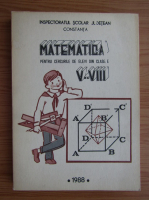 Anticariat: Matematica pentru cercurile de elevi din clasele V-VIII