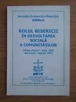 Rolul Bisericii in dezvoltarea sociala a comunitatilor