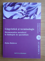 Doina Butiurca - Lingvistica si terminologie